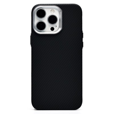 Чехол-накладка для Apple iPhone 16 Pro Max (черный) - SM028 SafeMag Carbon