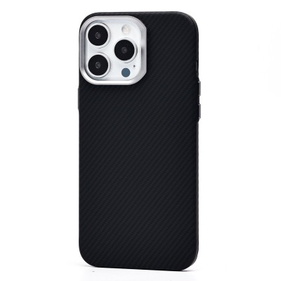 Чехол-накладка для Apple iPhone 16 Pro Max (черный) - SM028 SafeMag Carbon