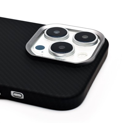 Чехол-накладка для Apple iPhone 16 Pro Max (черный) - SM028 SafeMag Carbon