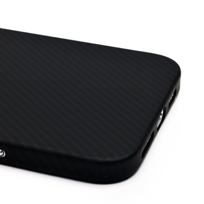 Чехол-накладка для Apple iPhone 16 Pro Max (черный) - SM028 SafeMag Carbon