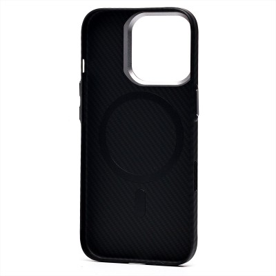 Чехол-накладка для Apple iPhone 16 Pro (черный) - SM028 SafeMag Carbon