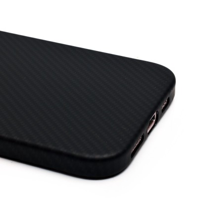Чехол-накладка для Apple iPhone 16 (черный) - SM028 SafeMag Carbon