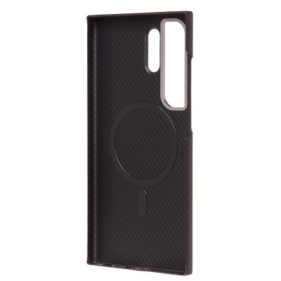 Чехол-накладка для Samsung Galaxy S24 Ultra (черный) - SM028 SafeMag Carbon