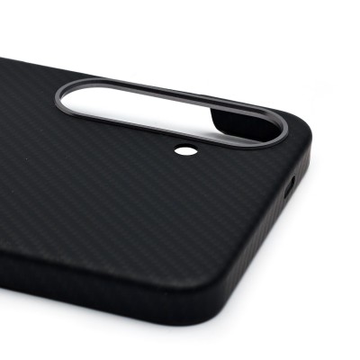 Чехол-накладка для Samsung Galaxy S24+ (черный) - SM028 SafeMag Carbon