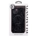 Чехол-накладка для Apple iPhone 14 россыпь кристаллов (титановый черный) - SM029 POSH SHINE SafeMag