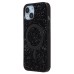 Чехол-накладка для Apple iPhone 14 россыпь кристаллов (титановый черный) - SM029 POSH SHINE SafeMag