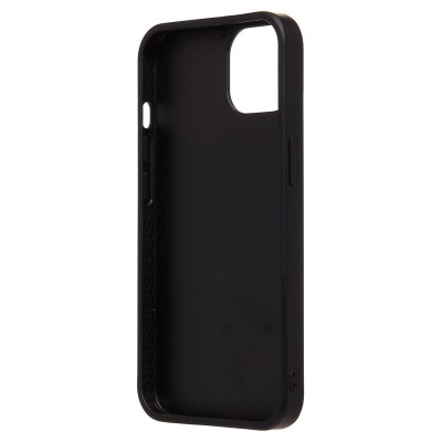 Чехол-накладка для Apple iPhone 14 россыпь кристаллов (титановый черный) - SM029 POSH SHINE SafeMag