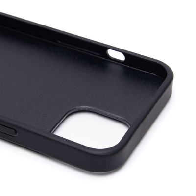 Чехол-накладка для Apple iPhone 14 россыпь кристаллов (титановый черный) - SM029 POSH SHINE SafeMag