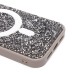 Чехол-накладка для Apple iPhone 14 россыпь кристаллов (титановый серый) - SM029 POSH SHINE SafeMag