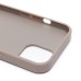 Чехол-накладка для Apple iPhone 14 россыпь кристаллов (титановый серый) - SM029 POSH SHINE SafeMag