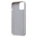 Чехол-накладка для Apple iPhone 14 россыпь кристаллов (титановый белый) - SM029 POSH SHINE SafeMag