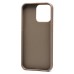 Чехол-накладка для Apple iPhone 15 Pro Max россыпь кристаллов (титановый серый) - SM029 POSH SHINE SafeMag