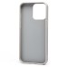Чехол-накладка для Apple iPhone 15 Pro Max россыпь кристаллов (титановый белый) - SM029 POSH SHINE SafeMag
