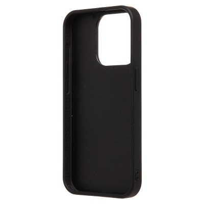 Чехол-накладка для Apple iPhone 15 Pro россыпь кристаллов (титановый черный) - SM029 POSH SHINE SafeMag