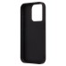 Чехол-накладка для Apple iPhone 15 Pro россыпь кристаллов (титановый черный) - SM029 POSH SHINE SafeMag
