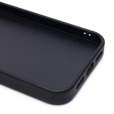 Чехол-накладка для Apple iPhone 15 Pro россыпь кристаллов (титановый черный) - SM029 POSH SHINE SafeMag
