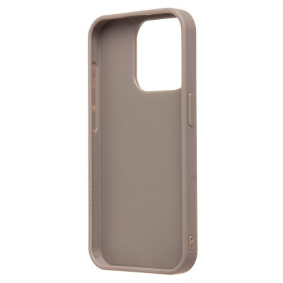 Чехол-накладка для Apple iPhone 15 Pro россыпь кристаллов (титановый серый) - SM029 POSH SHINE SafeMag