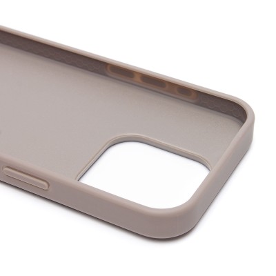 Чехол-накладка для Apple iPhone 15 Pro россыпь кристаллов (титановый серый) - SM029 POSH SHINE SafeMag