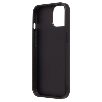 Чехол-накладка для Apple iPhone 15 россыпь кристаллов (титановый черный) - SM029 POSH SHINE SafeMag
