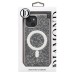Чехол-накладка для Apple iPhone 15 россыпь кристаллов (титановый белый) - SM029 POSH SHINE SafeMag
