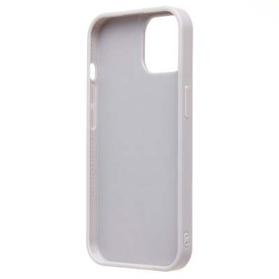 Чехол-накладка для Apple iPhone 15 россыпь кристаллов (титановый белый) - SM029 POSH SHINE SafeMag