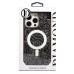 Чехол-накладка для Apple iPhone 16 Pro Max россыпь кристаллов (титановый серый) - SM029 POSH SHINE SafeMag