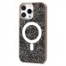 Чехол-накладка для Apple iPhone 16 Pro Max россыпь кристаллов (титановый серый) - SM029 POSH SHINE SafeMag