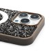 Чехол-накладка для Apple iPhone 16 Pro Max россыпь кристаллов (титановый серый) - SM029 POSH SHINE SafeMag