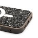 Чехол-накладка для Apple iPhone 16 Pro Max россыпь кристаллов (титановый серый) - SM029 POSH SHINE SafeMag