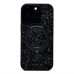 Чехол-накладка для Apple iPhone 16 Pro россыпь кристаллов (титановый черный) - SM029 POSH SHINE SafeMag