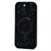 Чехол-накладка для Apple iPhone 16 Pro россыпь кристаллов (титановый черный) - SM029 POSH SHINE SafeMag