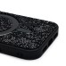 Чехол-накладка для Apple iPhone 16 Pro россыпь кристаллов (титановый черный) - SM029 POSH SHINE SafeMag