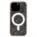 Чехол-накладка для Apple iPhone 16 Pro россыпь кристаллов (титановый серый) - SM029 POSH SHINE SafeMag