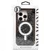 Чехол-накладка для Apple iPhone 16 Pro россыпь кристаллов (титановый серый) - SM029 POSH SHINE SafeMag Чехол-накладка для Apple iPhone 16 Pro россыпь кристаллов (титановый серый) - SM029 POSH SHINE SafeMag