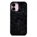 Чехол-накладка для Apple iPhone 16 россыпь кристаллов (титановый черный) - SM029 POSH SHINE SafeMag