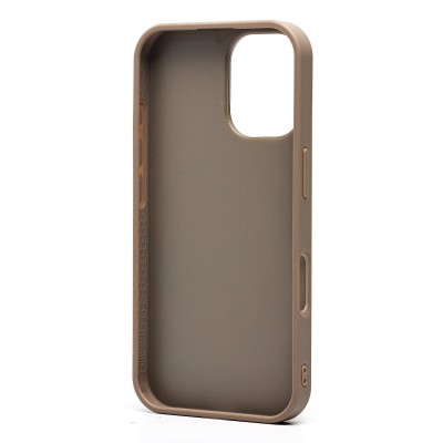 Чехол-накладка для Apple iPhone 16 россыпь кристаллов (титановый серый) - SM029 POSH SHINE SafeMag