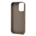 Чехол-накладка для Apple iPhone 16 россыпь кристаллов (титановый серый) - SM029 POSH SHINE SafeMag