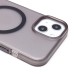 Чехол-накладка для Apple iPhone 13 (черный/матовый прозрачный) - SM038 SafeMag