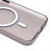 Чехол-накладка для Apple iPhone 13 (черный/матовый прозрачный) - SM038 SafeMag