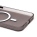 Чехол-накладка для Apple iPhone 15 Pro Max (черный/матовый прозрачный) - SM038 SafeMag