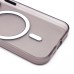 Чехол-накладка для Apple iPhone 15 Pro (черный/матовый прозрачный) - SM038 SafeMag