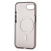 Чехол-накладка для Apple iPhone 16e (черный/матовый прозрачный) - SM038 SafeMag