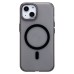Чехол-накладка для Apple iPhone 13 (черный/прозрачный) - SM039 SafeMag