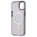 Чехол-накладка для Apple iPhone 13 (черный/прозрачный) - SM039 SafeMag