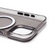 Чехол-накладка для Apple iPhone 15 Pro Max (черный/прозрачный) - SM039 SafeMag