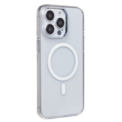 Чехол-накладка для Apple iPhone 15 Pro Max (прозрачный) - SM039 SafeMag