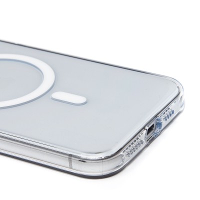 Чехол-накладка для Apple iPhone 15 Pro Max (прозрачный) - SM039 SafeMag