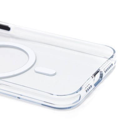 Чехол-накладка для Apple iPhone 15 Pro Max (прозрачный) - SM039 SafeMag