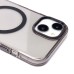 Чехол-накладка для Apple iPhone 15 (черный/прозрачный) - SM039 SafeMag