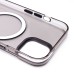 Чехол-накладка для Apple iPhone 15 (черный/прозрачный) - SM039 SafeMag